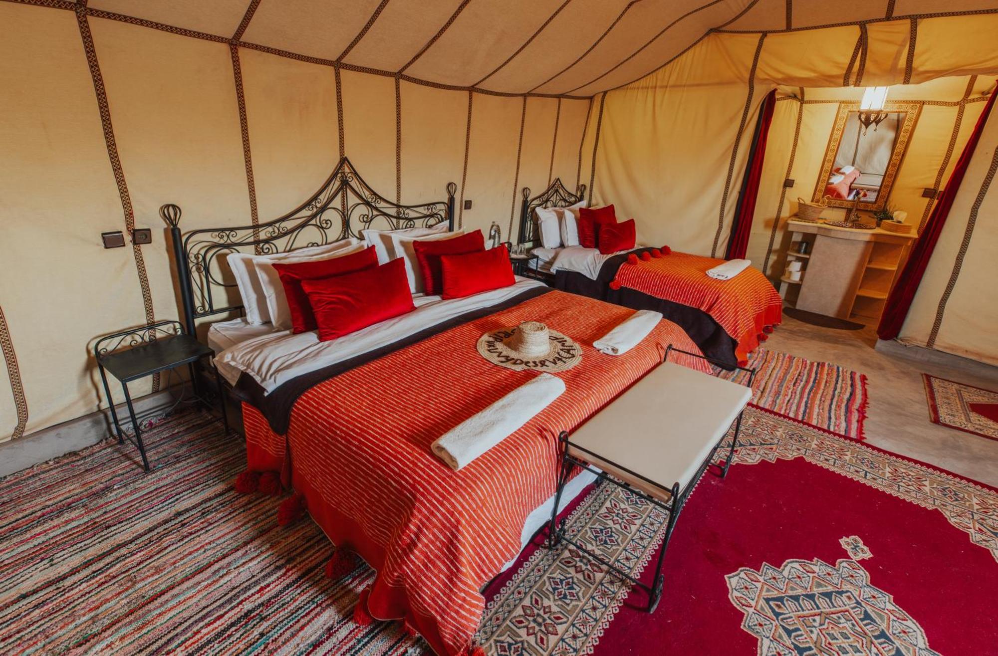 Glamping Milenario Merzouga Esterno foto