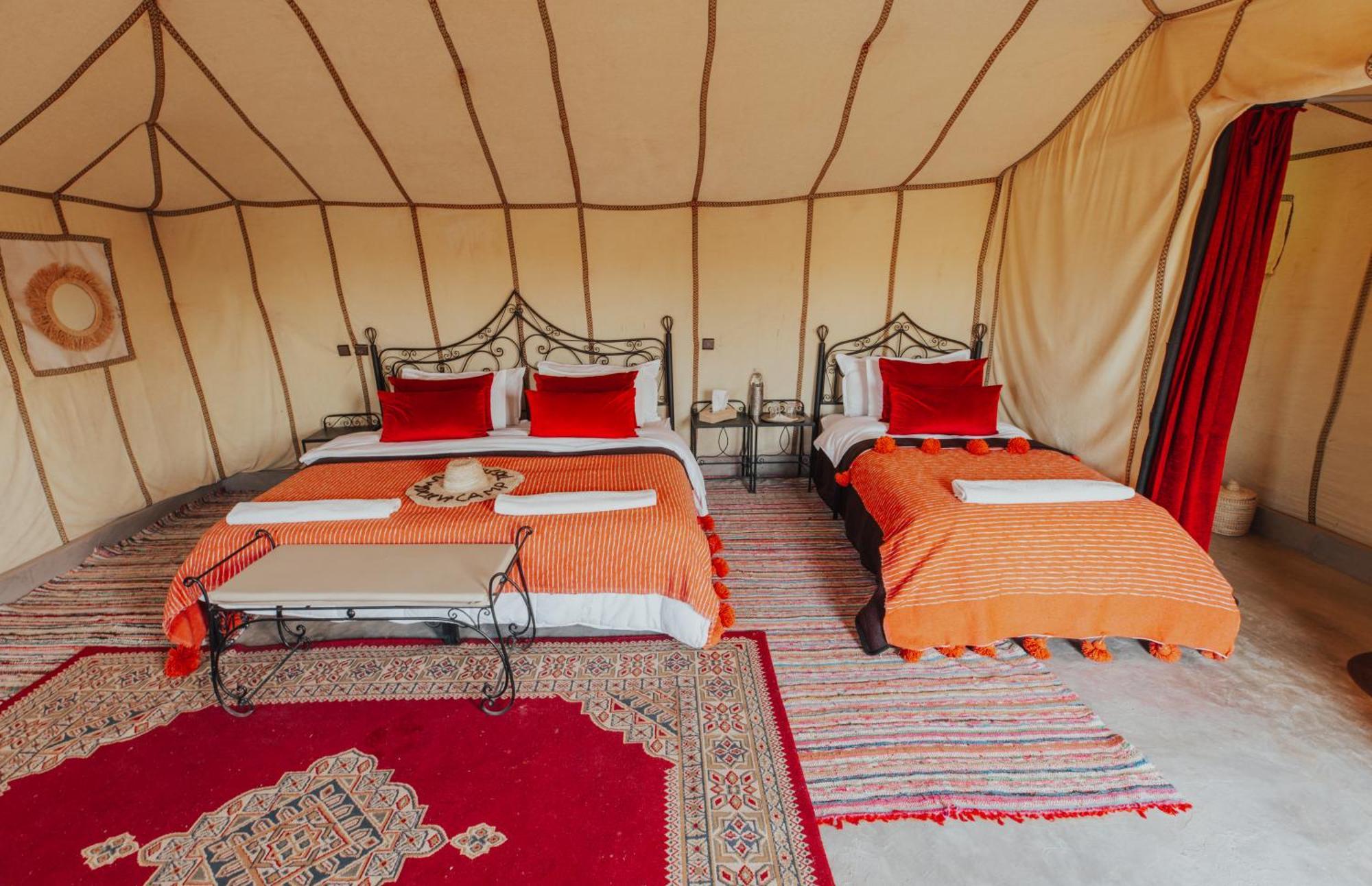 Glamping Milenario Merzouga Esterno foto
