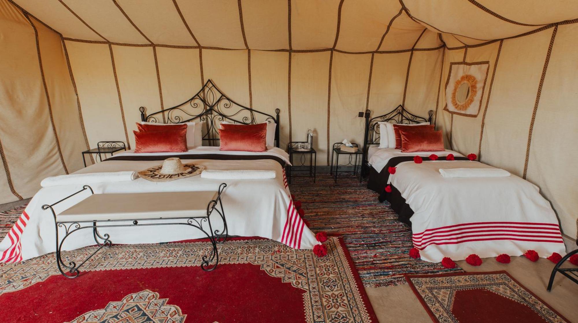 Glamping Milenario Merzouga Esterno foto