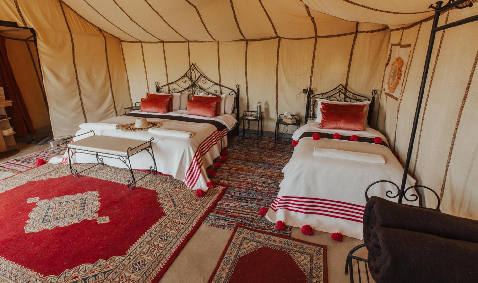 Glamping Milenario Merzouga Esterno foto
