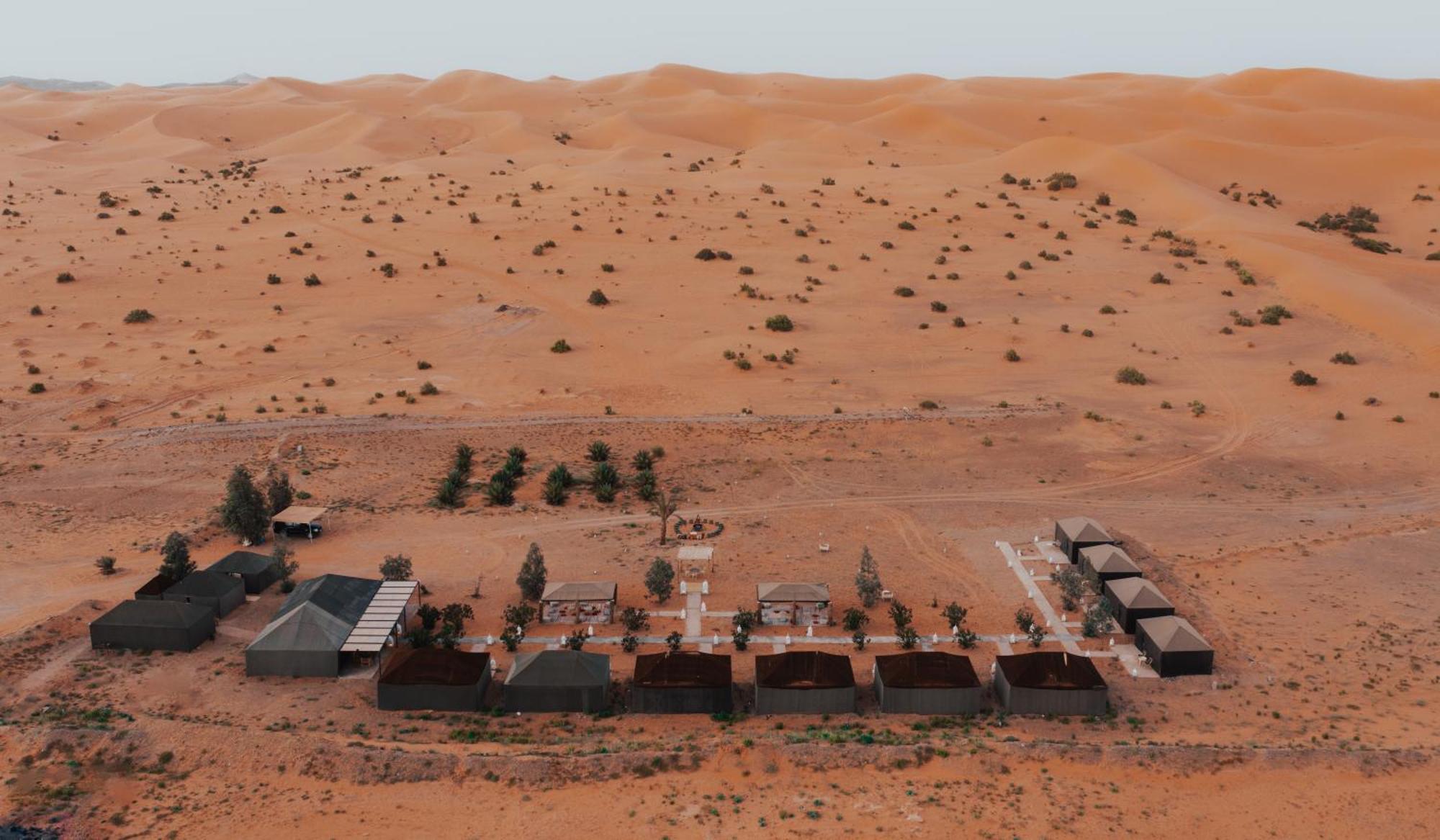 Glamping Milenario Merzouga Esterno foto
