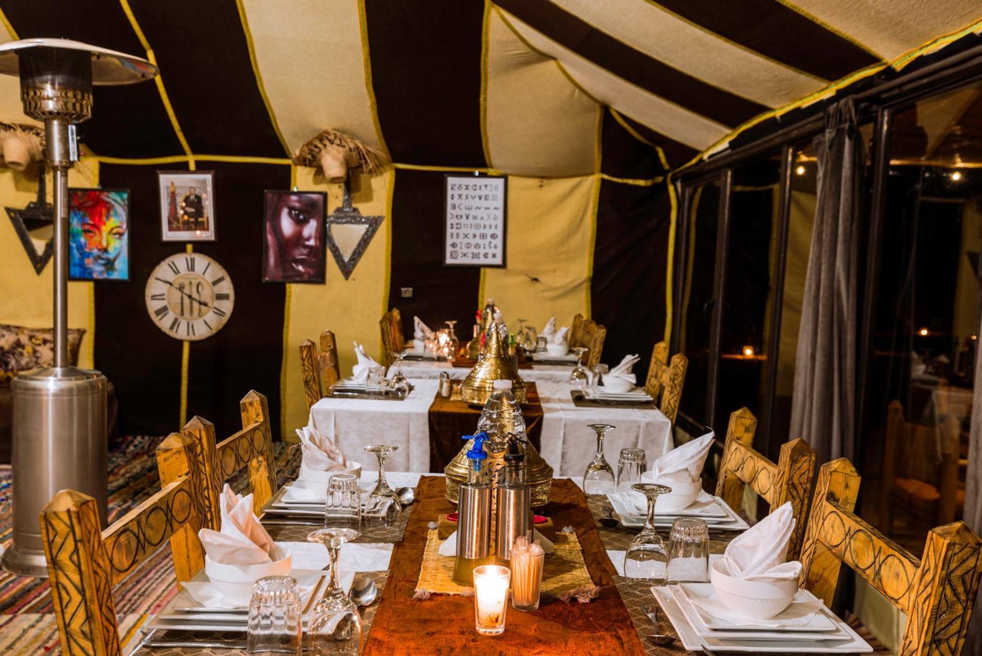 Glamping Milenario Merzouga Esterno foto