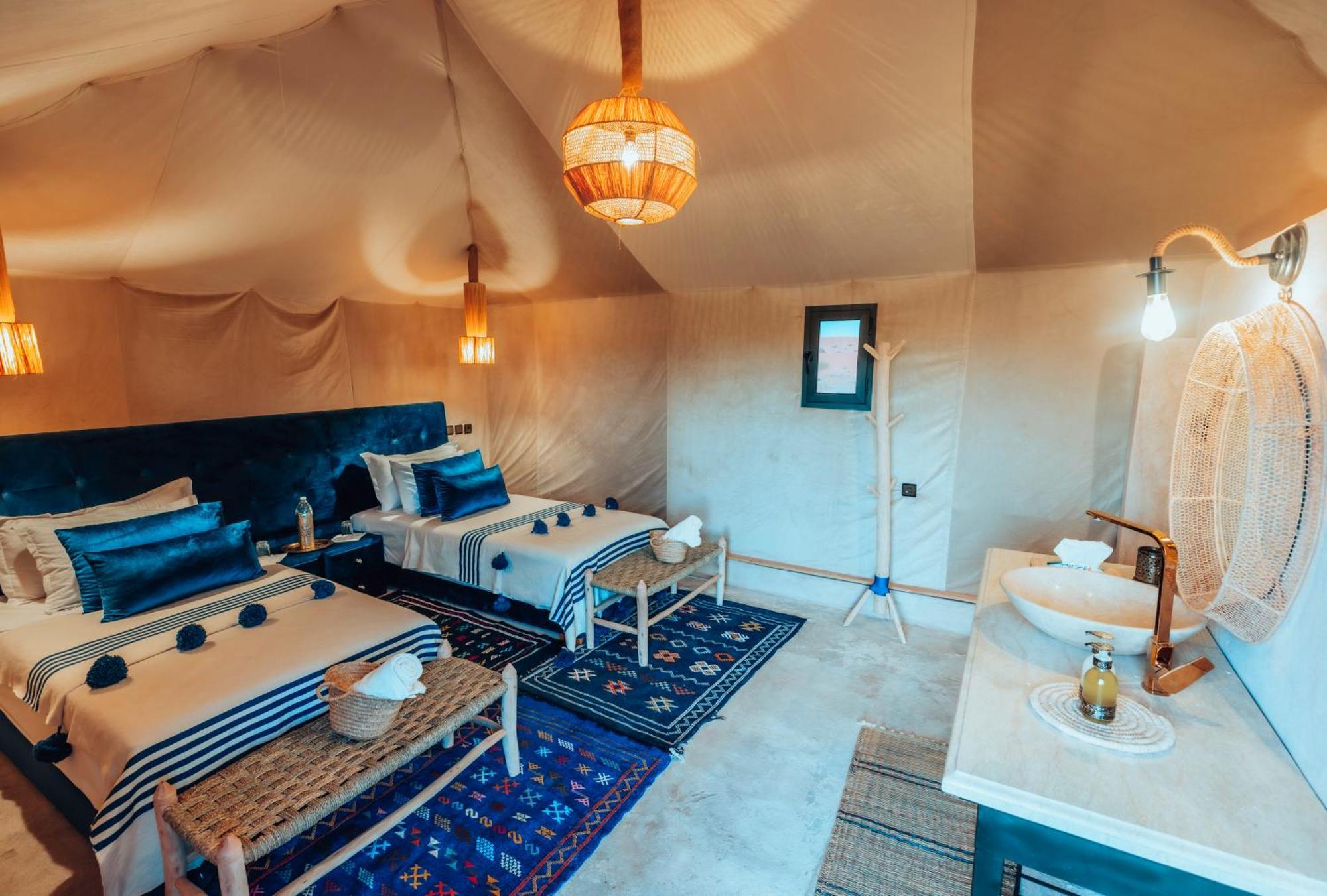 Glamping Milenario Merzouga Esterno foto