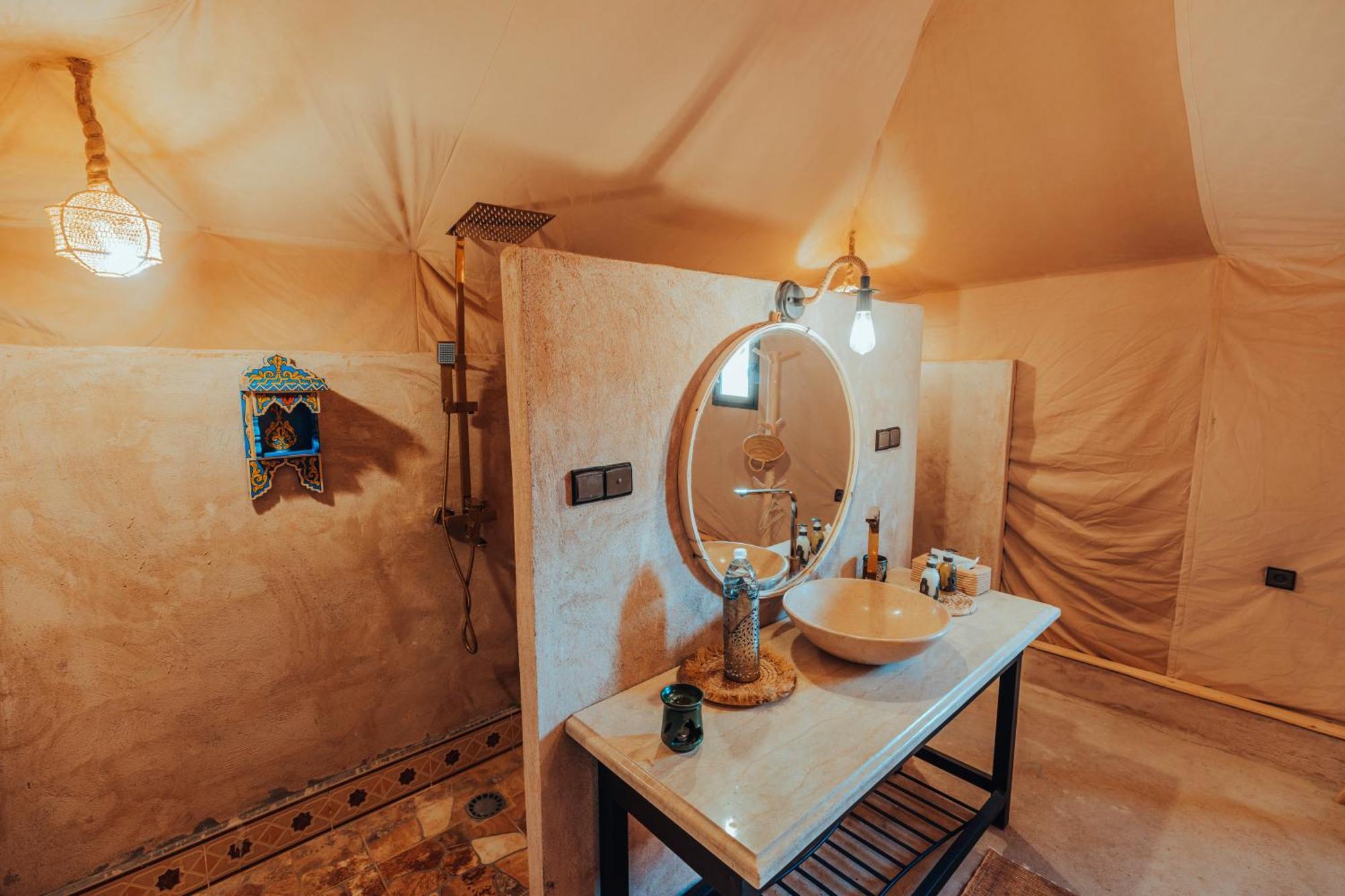 Glamping Milenario Merzouga Esterno foto