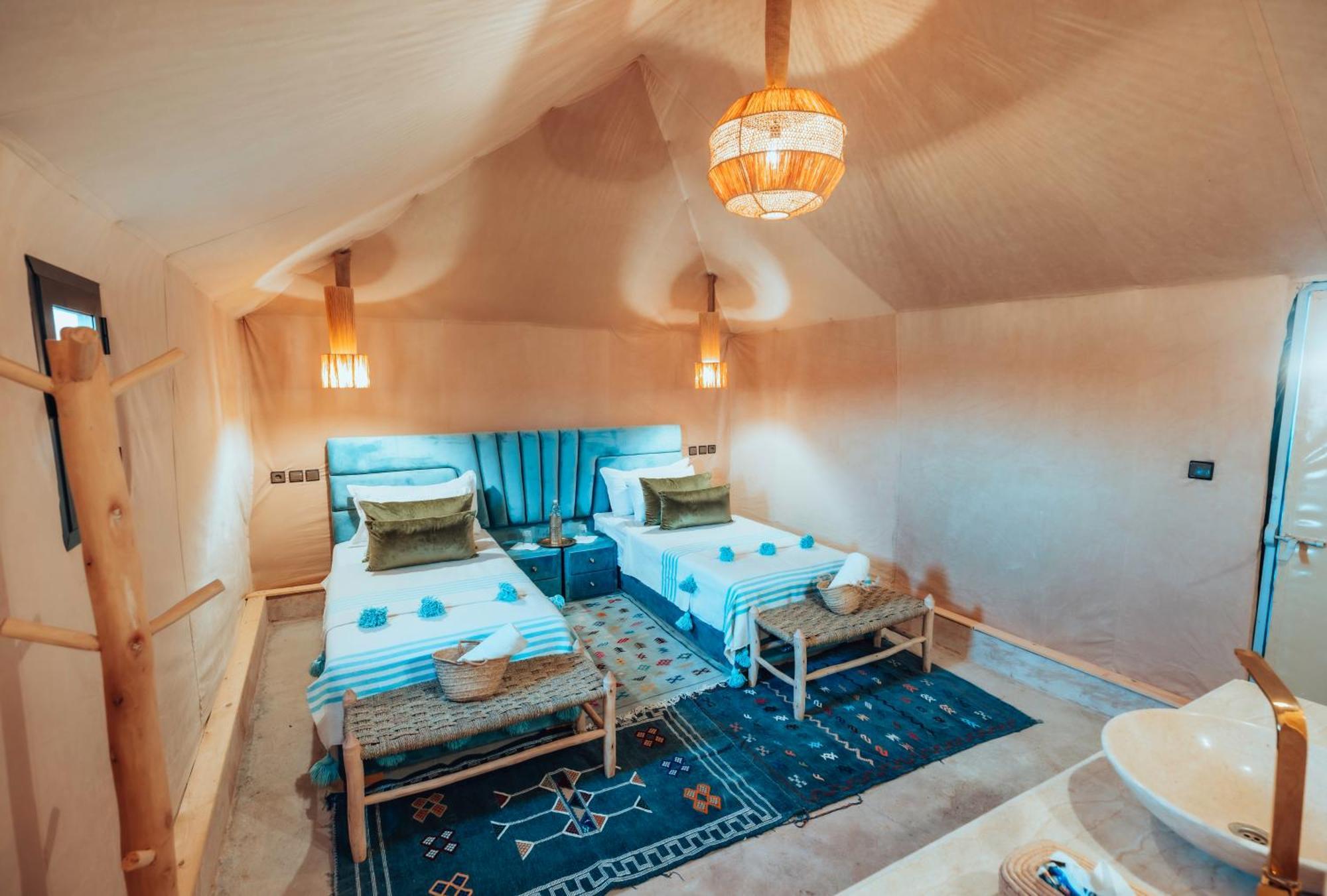 Glamping Milenario Merzouga Esterno foto